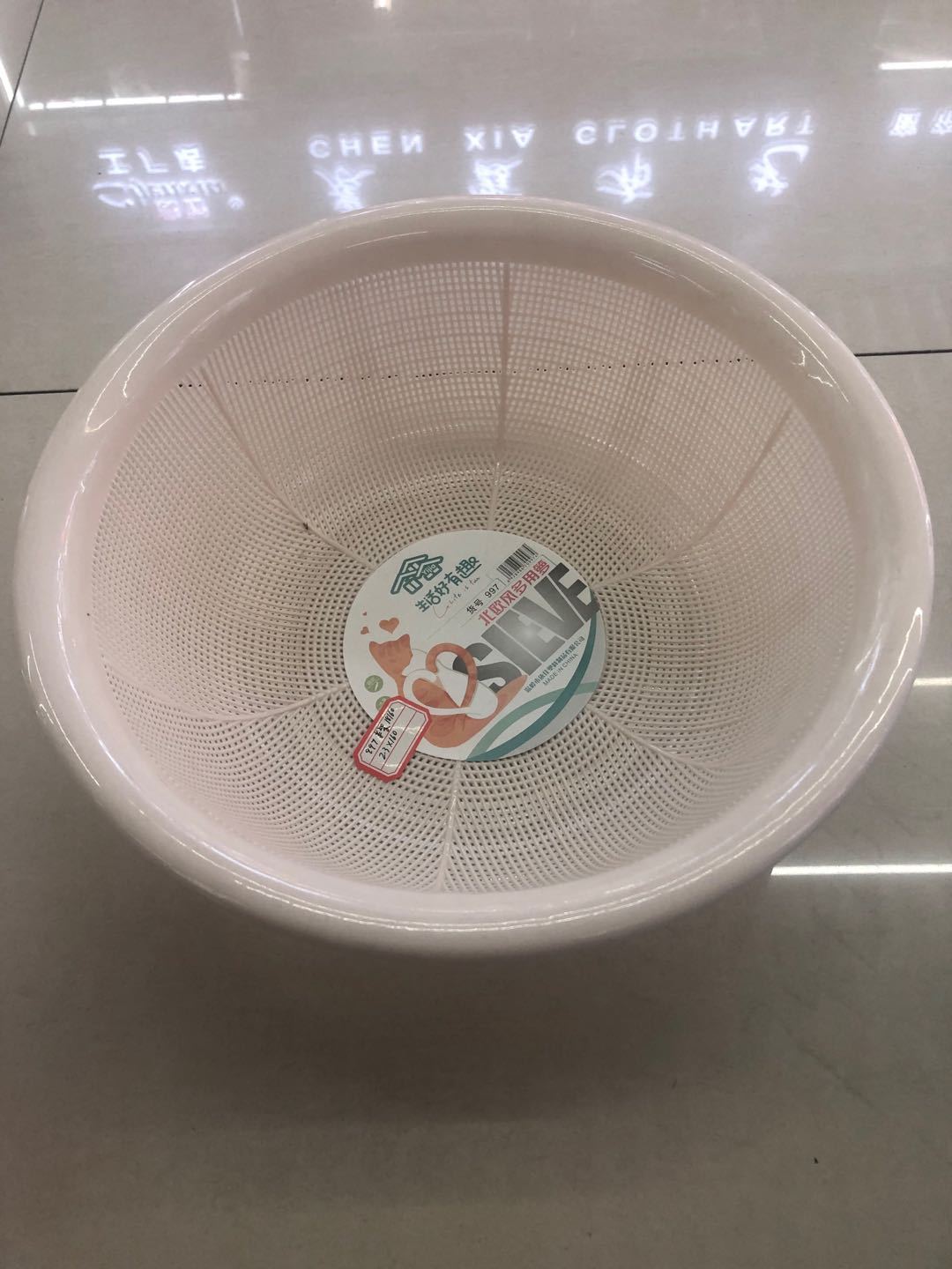 淘米箩/批发现货塑料/洗米筛细节图