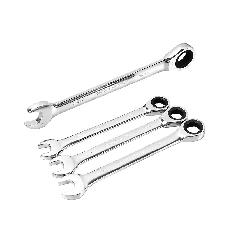 Quick Ratchet Wrench Dual Purpose Open Box Wrench Automatic Quick Wrench Hardware Tool Plate Hand Set Item Picture