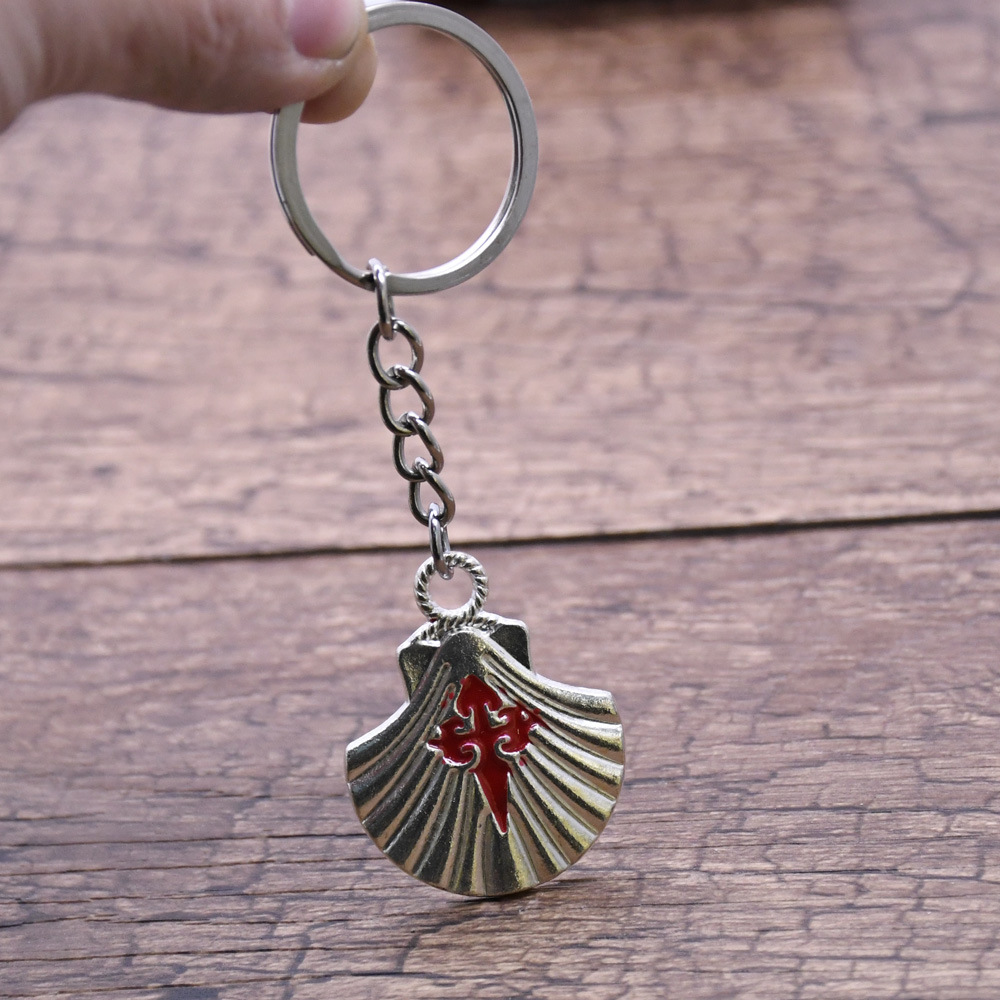 Export to Europe and America: Shell cross keychain ornaments, pendants, and special gifts for foreign trade Item Picture