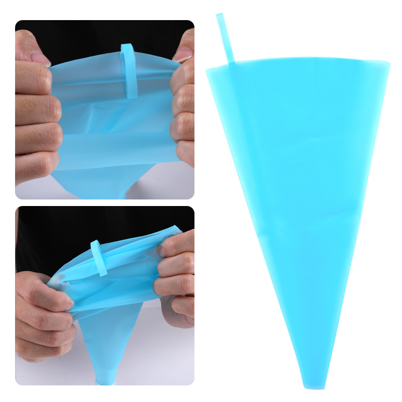 Decorating Tip Set Stainless Steel 8-Piece Cream Tip Cake Tool Tpu Decorating Bag Converter Baking Supplies Specification drawing