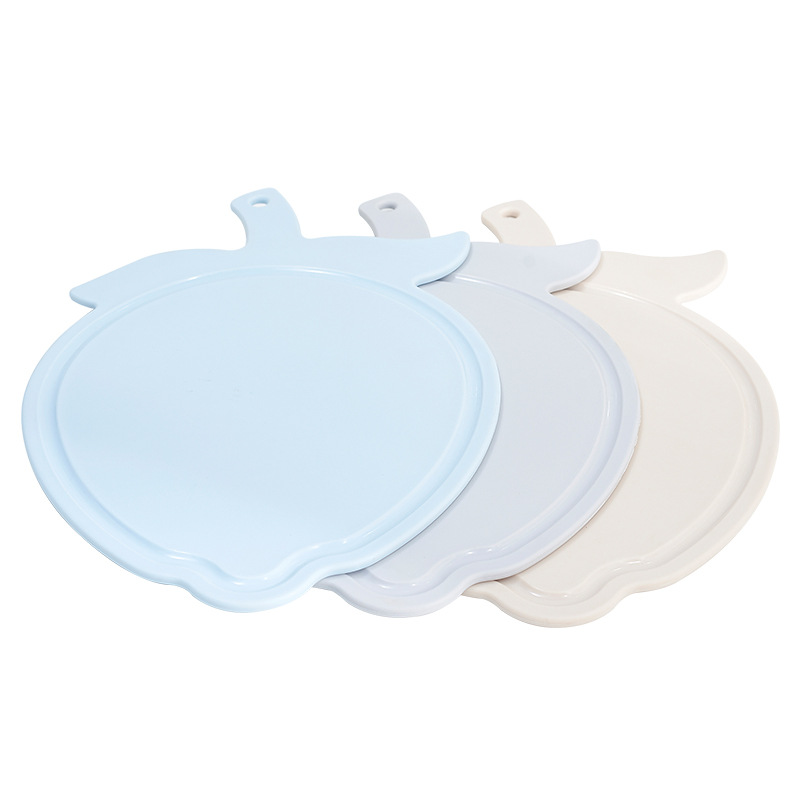 Creative cutting board Baby food small cutting board Thickened with waterproof grooves can hang cutting board fruit cutting board direct Item Picture