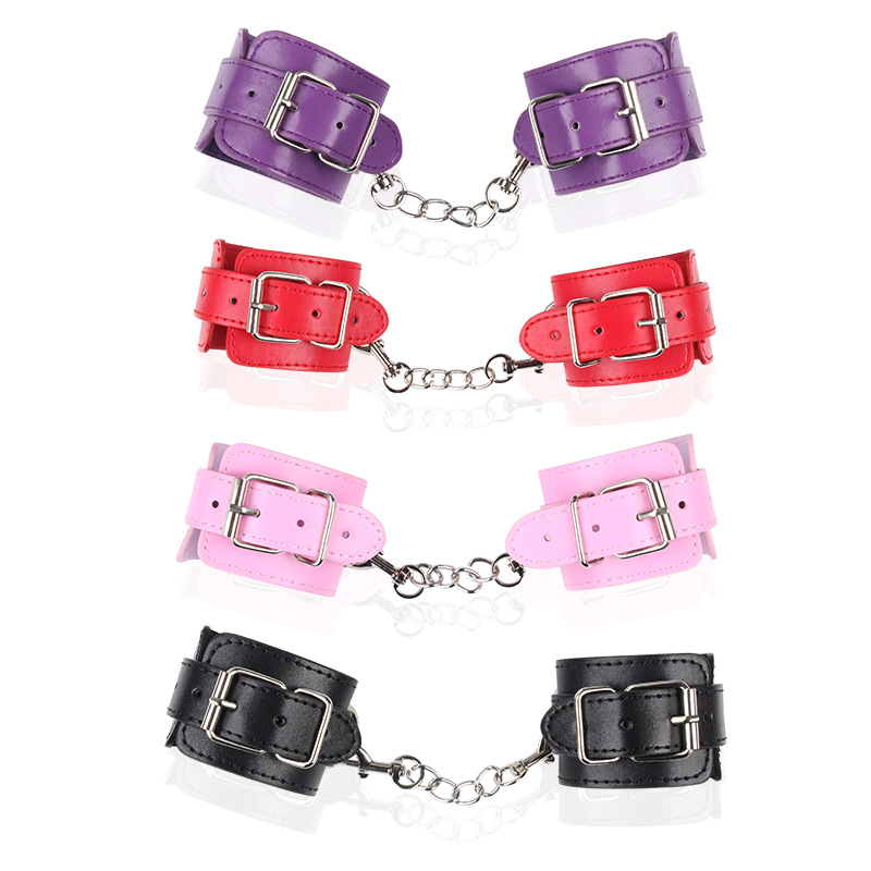 Adult sex toys Leather sex sm binding foot cuff alternative sex toys sex temptation products details Picture