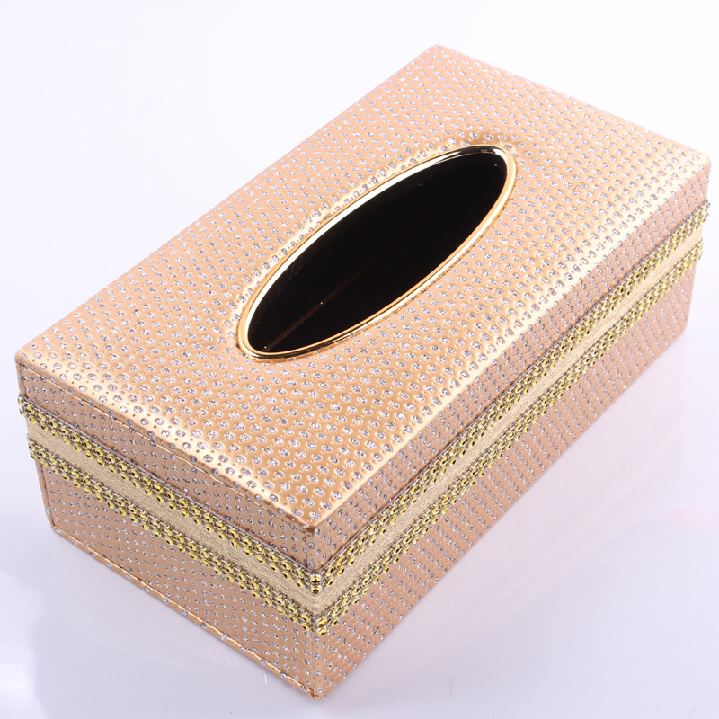 Shun Fu Direct For Leather Paper Box Home Business Dual Purpose Car Pu Tissue Box Advertising Gifts Simple Storage Box Wholesale Specification drawing