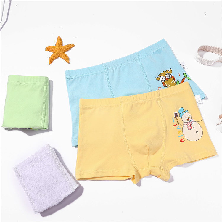 4条装儿童内/纯棉/儿童内裤产品图