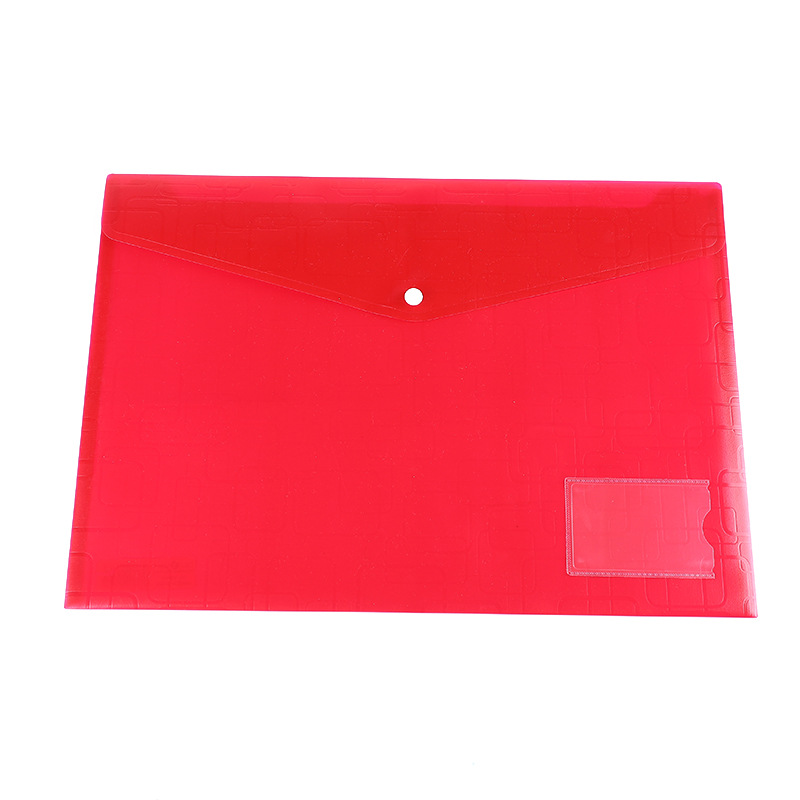 Koni plastic snap A3 file bag, transparent picture magazine collection bag, engineering drawing holder, name-inserting folder 6618 Application Scenario