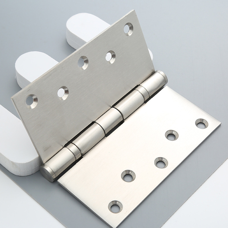 Stainless Steel Hinge Wide Edge High-Grade Silent Wooden Door Folding Hinge Cabinet Wardrobe Hinge Door And Window Hardware details Picture