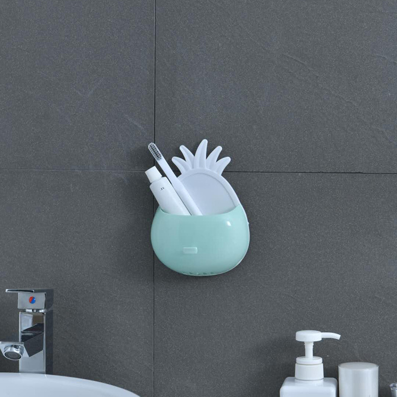 Manufacturers network red Nordic wind bathroom shelf bathroom wall mounted cute cartoon toothbrush shelf products wholesale
