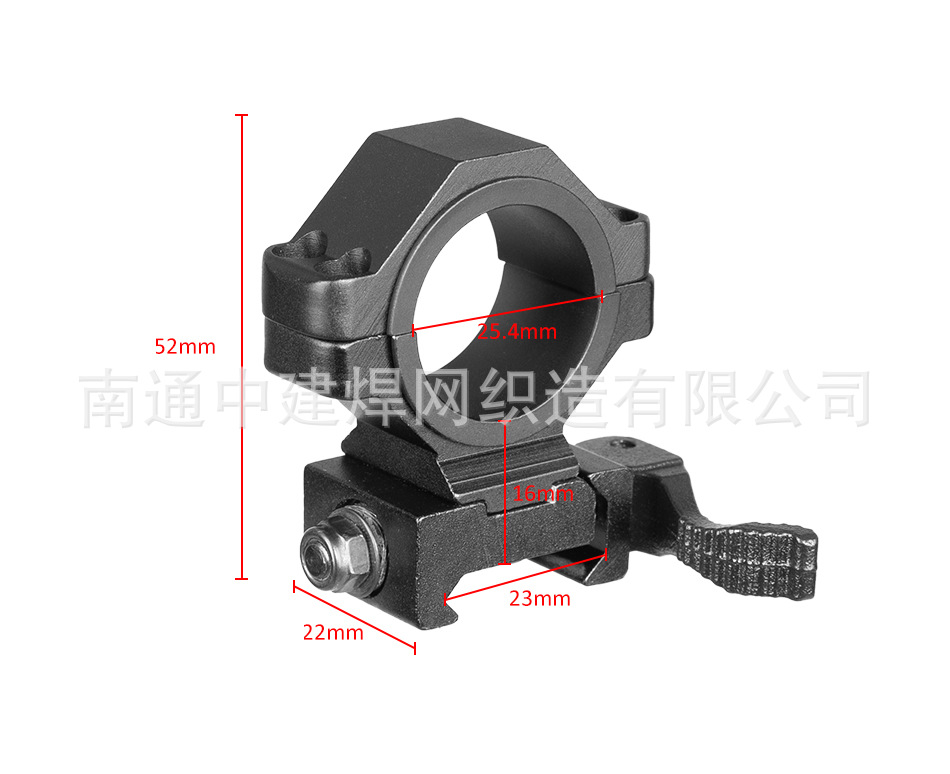 910142 Quick-release KC06B bracket fixture Specification image