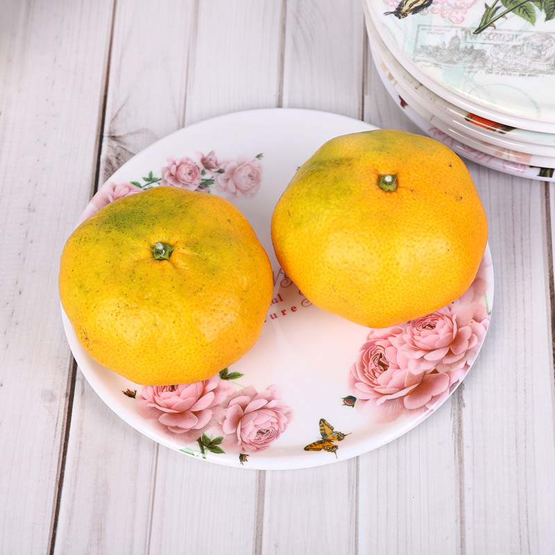 Manufacturers Direct Supply Of Melamine Non-Oil Heat Insulation Mat Fruit Tray Tray Plate Light And Non-Breakable Plate Plate Plate Application Scenario