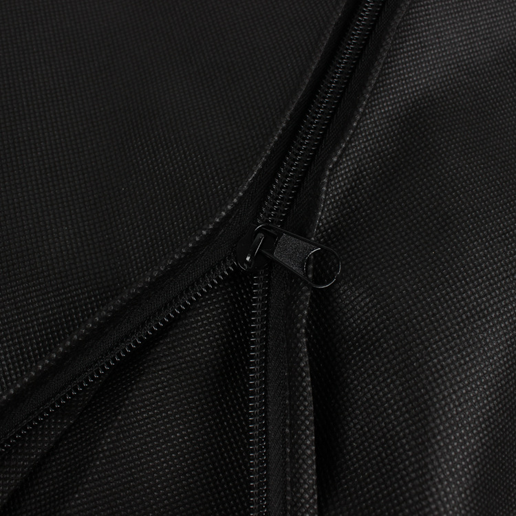 In-stock non-woven fabric dust-proof zipper bags for suits, high-end evening gowns, wedding bags, solid-color coats, clothing storage dust-proof covers Specification image