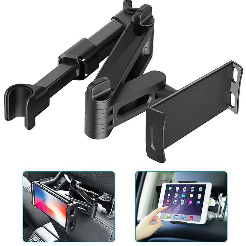 新款车载手机/汽车后座手机/后排头枕平板细节图