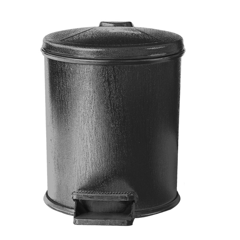 Household Foot Trashcan With Cover Toilet Kitchen Toilet Bedroom Large Paper Basket Pedal Type Rubbish Bin Item Picture