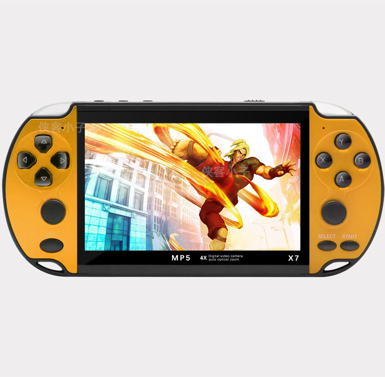 X7 - дюймовая игровая приставка 4.3 дюйма для детей ностальгических ретро-детей gba64 - битный концертный завод pic 17