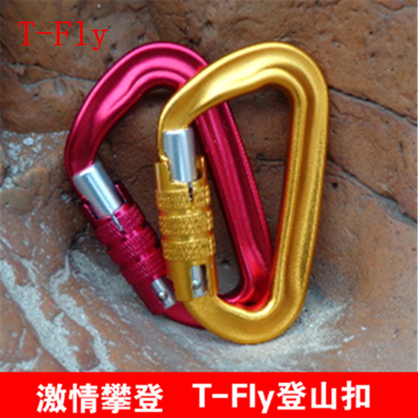 登山扣/登山扣挂扣/三角尼龙扣具/保险钩细节图