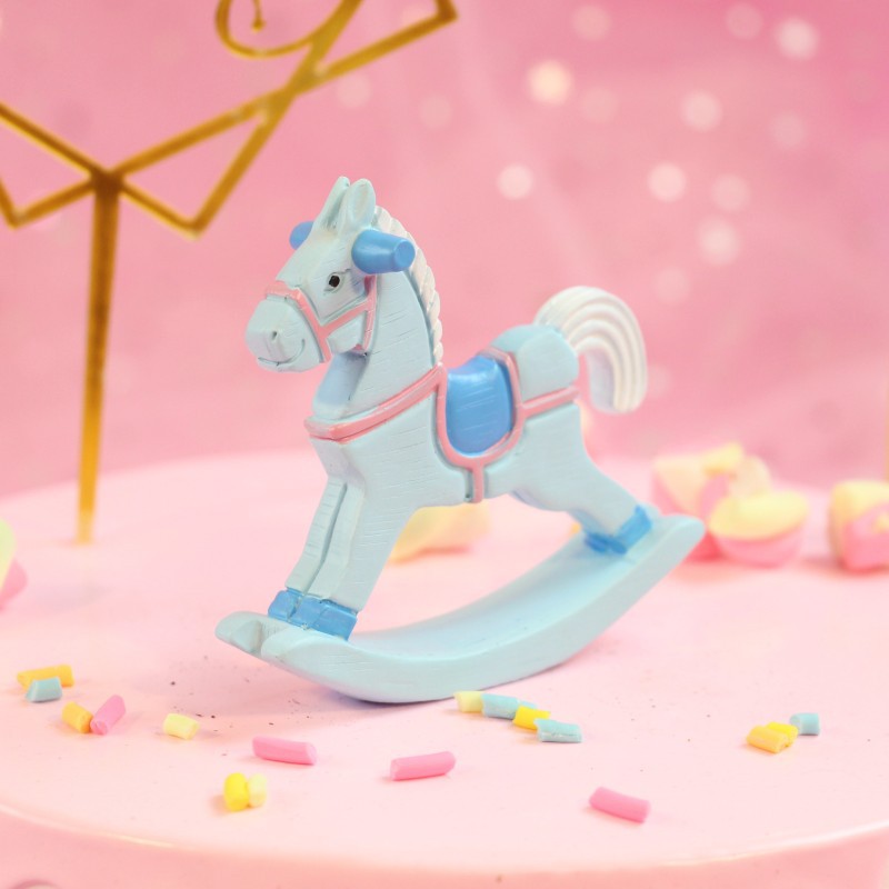 摇摇马树脂汽车摆件细节图