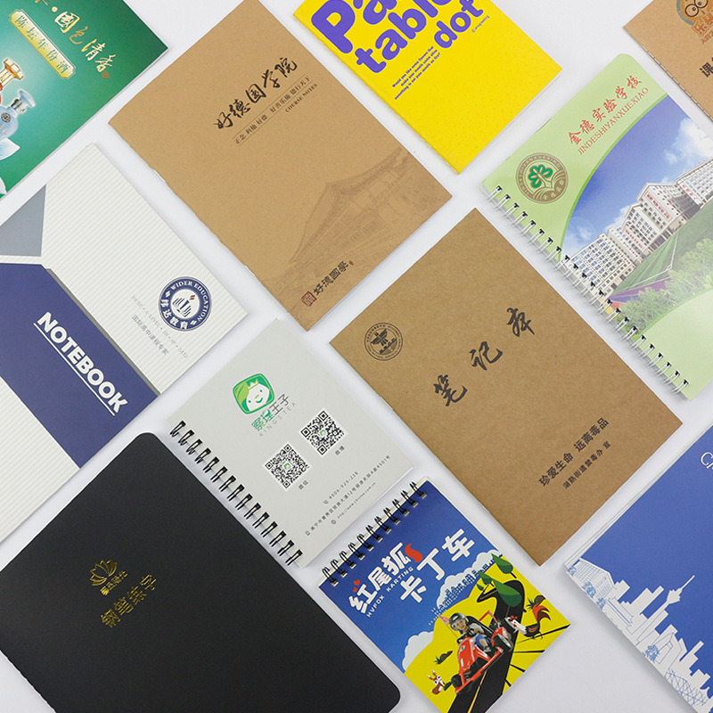 Customized notebooks, advertising books, soft-sided copy notebooks, notebooks, exercise books, promotional books, factory printing of logos