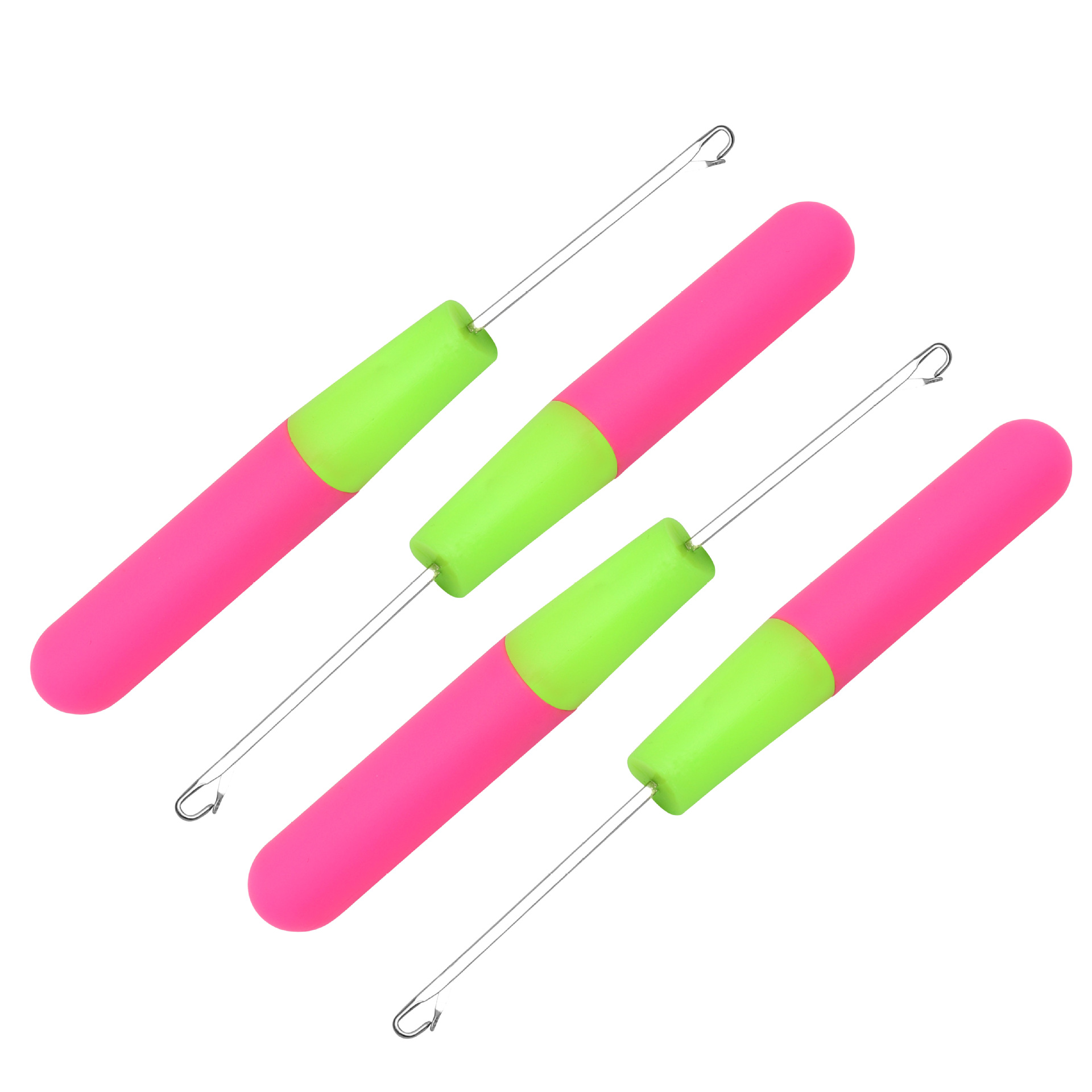 Big braid crochet, large wig, plastic crochet, dirty braid, tongue crochet, knitting tools, carpet crochet Specification image