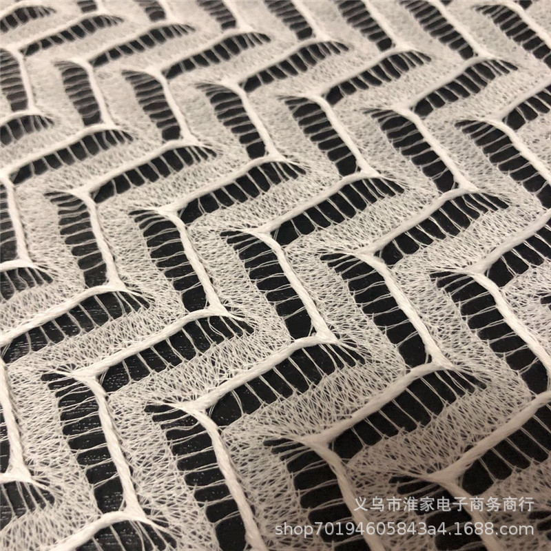 In-stock ruler flower lace fabric herringbone flower children's clothing, dresses, clothing fabrics, underwear, home textile accessories Specification image