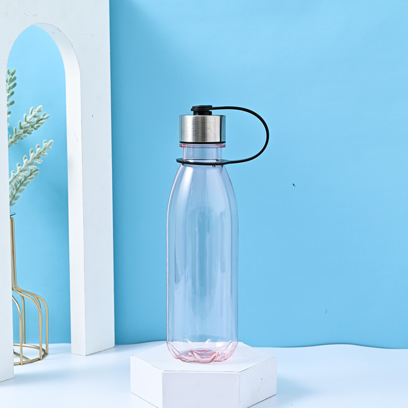2020 new TRITAN material stainless steel cover plastic cup Space cup handy cup Coke bottle