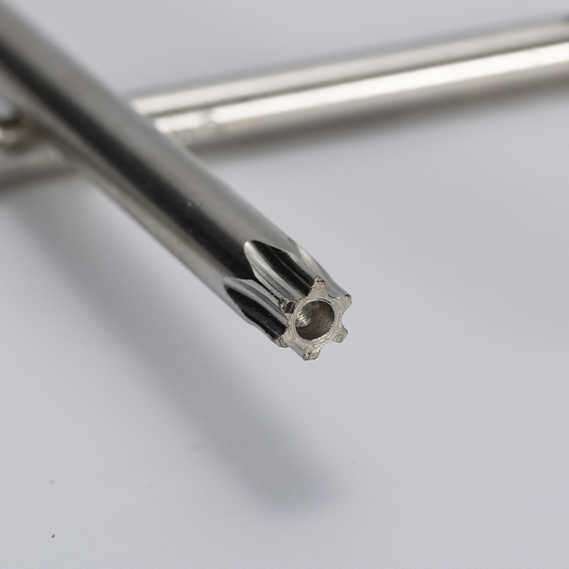 Conventional mid-hole long star-shaped extended cross-shaped T10-T25T30 double-hole flower-shaped anti-theft Allen wrench Application Scenario
