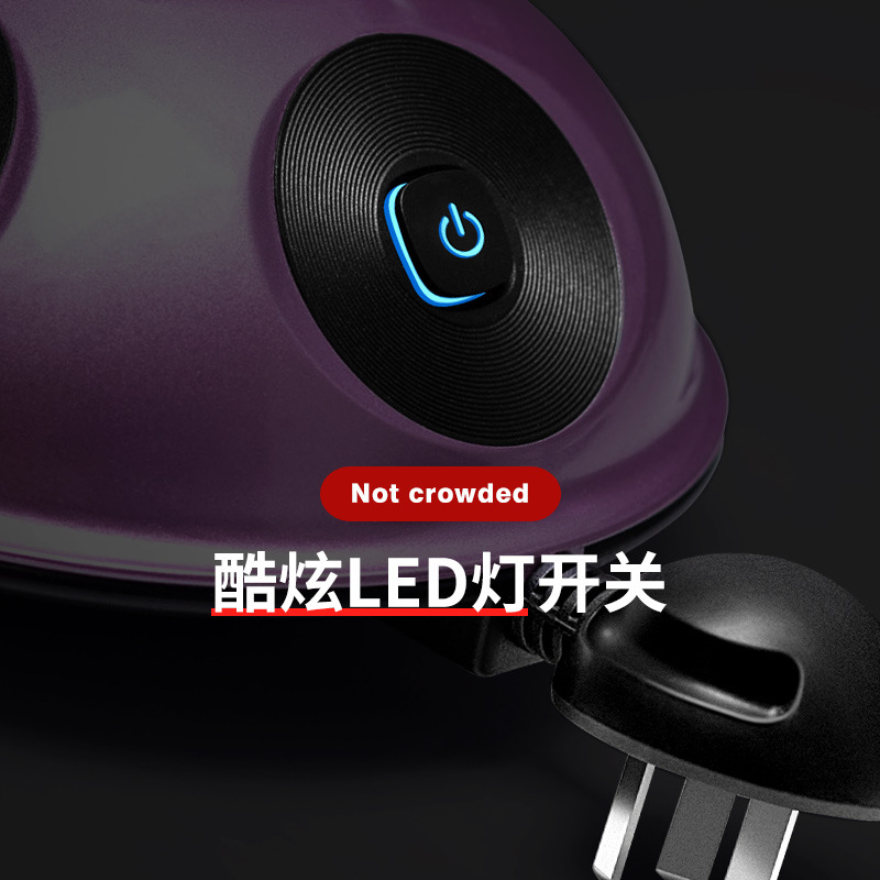 创新智能USB插座多功能插板开关乌龟排插防护电源时尚多用拖线板详情3