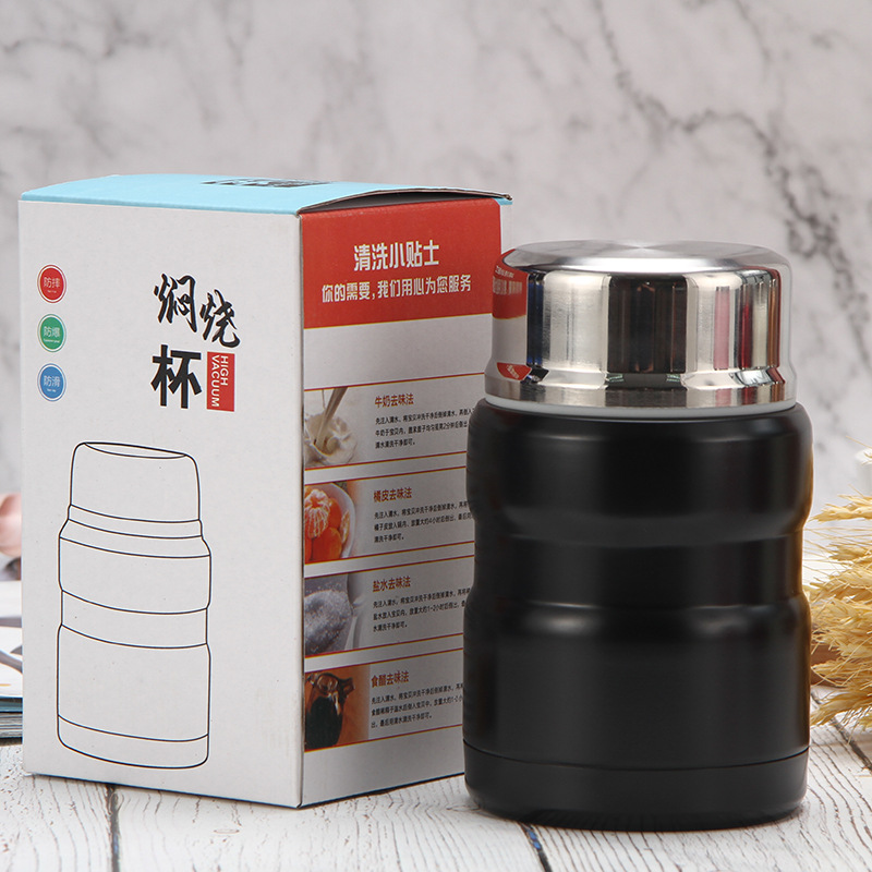 304 stainless steel stew pot porridge stew beaker large capacity vacuum thermos cup outdoor portable heat preservation stew pot Application Scenario