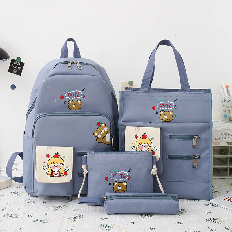 Japanese harajuku small fresh Korean ins cute girl chic backpack middle school students backpack sen school bag female thumbnail