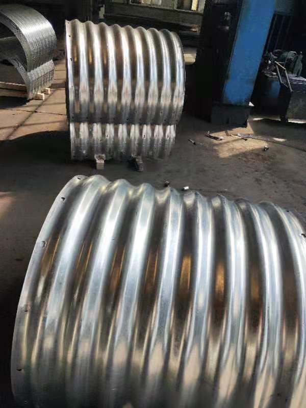 Special galvanized corrugated plates and arc-shaped corrugated plates for processing bridge pipe culverts Application Scenario