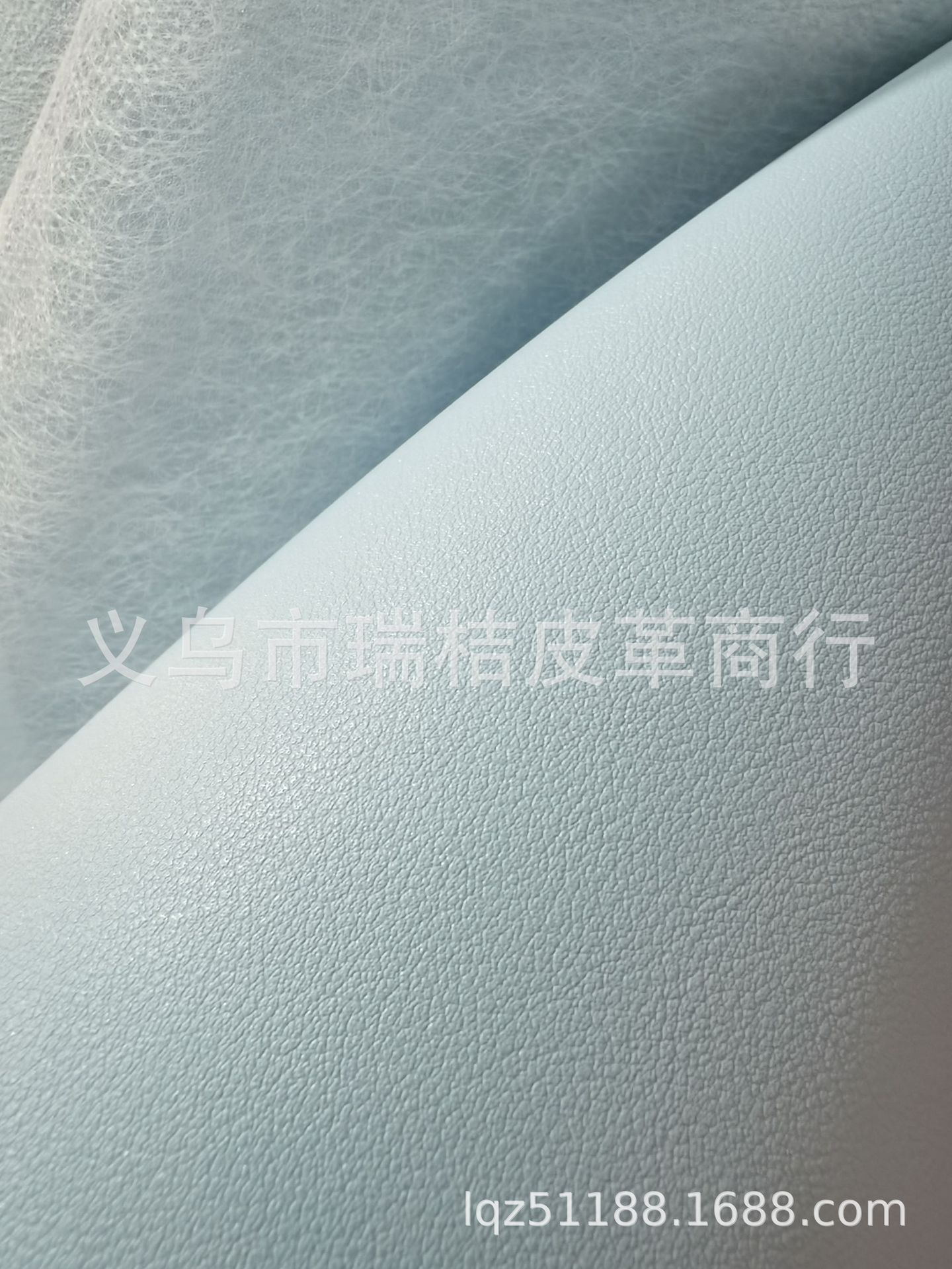 PVC double-sided leather thick leather handbag, double-sided leather handle leather, double-sided leather card bag leather, placemat leather, table mat leather details Picture