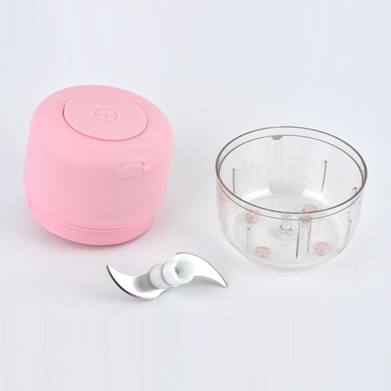 家用迷你压蒜器电动捣蒜器大蒜搅碎机宝宝辅食机料理机搅蒜机剁椒机