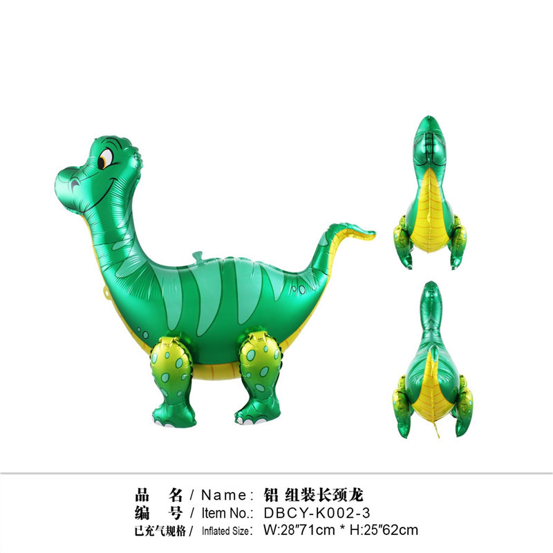 Manufacturer's in-stock latex balloon three-dimensional combination dinosaur balloon toys, children's toys, cartoon dinosaur series balloons Item Picture