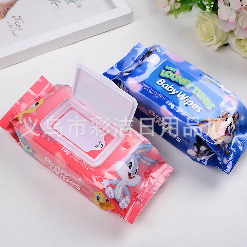 批发婴儿湿巾/一次性宝宝湿/婴儿手口湿巾产品图