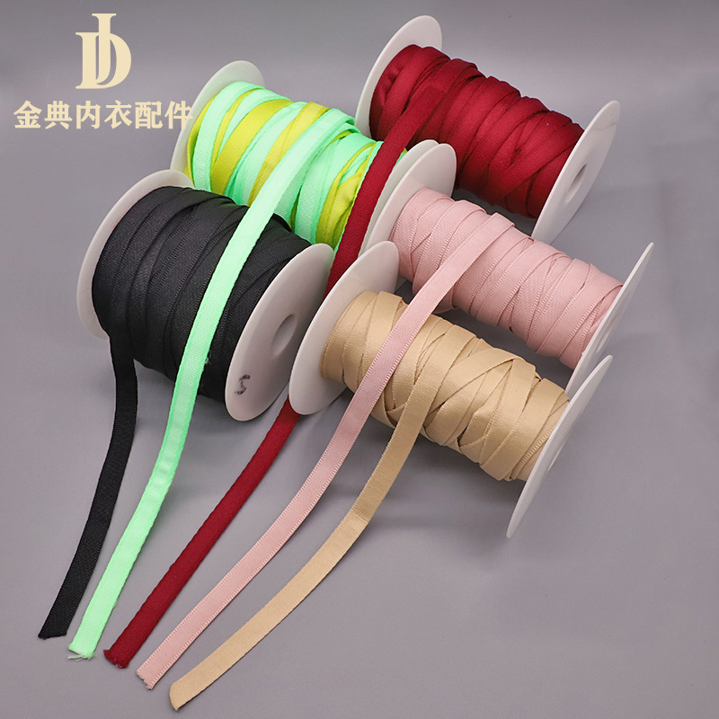 Jindian Stock 1Cm Nylon Thick Underwire Cover Underwear Accessories Bra Fish Bone Cover Rubber Bone Cover Manufacturers Supply