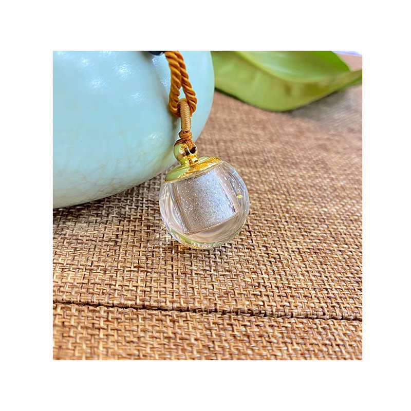 钥匙扣/流沙瓶钥匙扣/钥匙扣挂件/钥匙扣配件/钥匙扣流沙瓶白底实物图