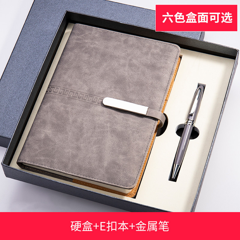 Business gift set, a5 notebook, USB flash drive, metal office gift set, wholesale engraved logo Application Scenario