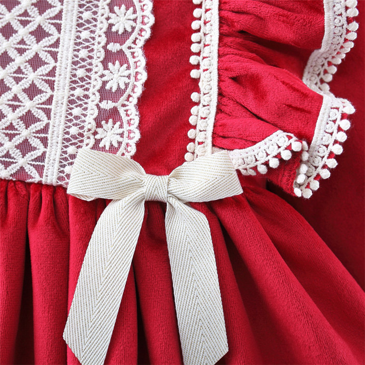 Wholesale of children's clothing: girls' dresses, autumn and winter fleece, infant and toddler girls' dresses, baby princesses' dresses, and children's New Year outfits Application Scenario