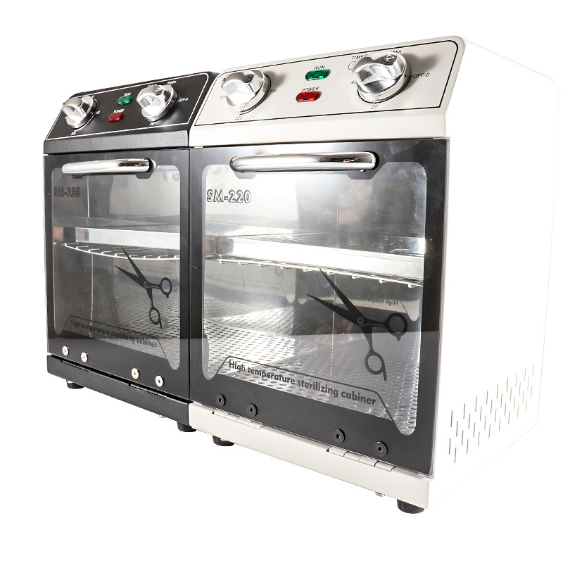 Wholesale of SM-200 manufacturer's high-temperature disinfection cabinets for towels, scissors, nail tools, and double-layer disinfection boxes for household and commercial use Item Picture
