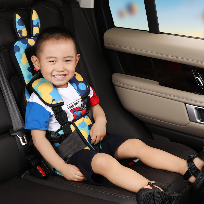 厂家供应汽车儿童安全座椅 0-12岁便携式儿童餐椅卡通安全座椅垫详情图2