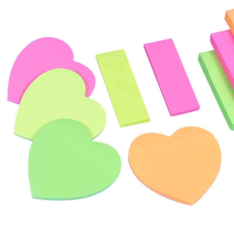 Weibo's irregularly shaped creative sticky notes, creative notice stickers, and sticky notes can be used for both office and study. They can be torn off, used, and viewed at any time Item Picture