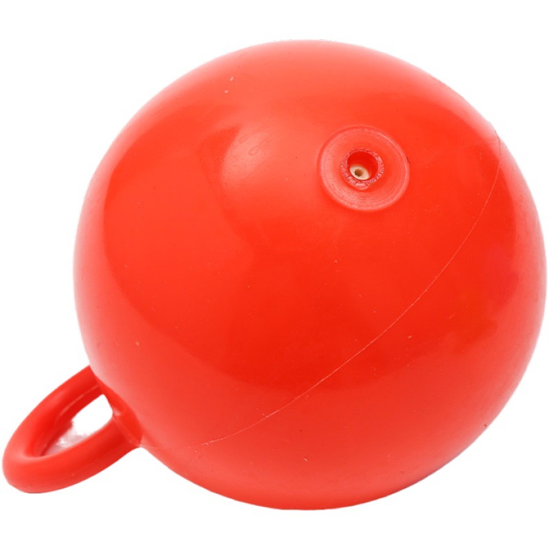 4英寸单双耳球pvc充气玩具球儿童沙滩玩具幼儿园宝宝训练手柄皮球详情图5