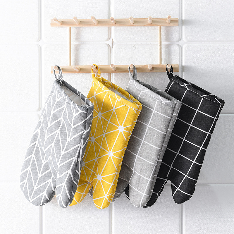 隔热手套家用微波炉烘焙烤箱专用防烫防热加厚耐高温烘焙工具批发