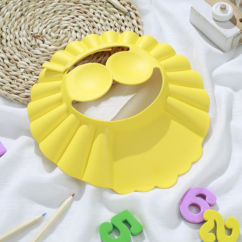 ODM Factory Baby shampoo Cap Adjustable Child ear protection Shampoo cap Baby shampoo cap ear protection shower cap details Picture