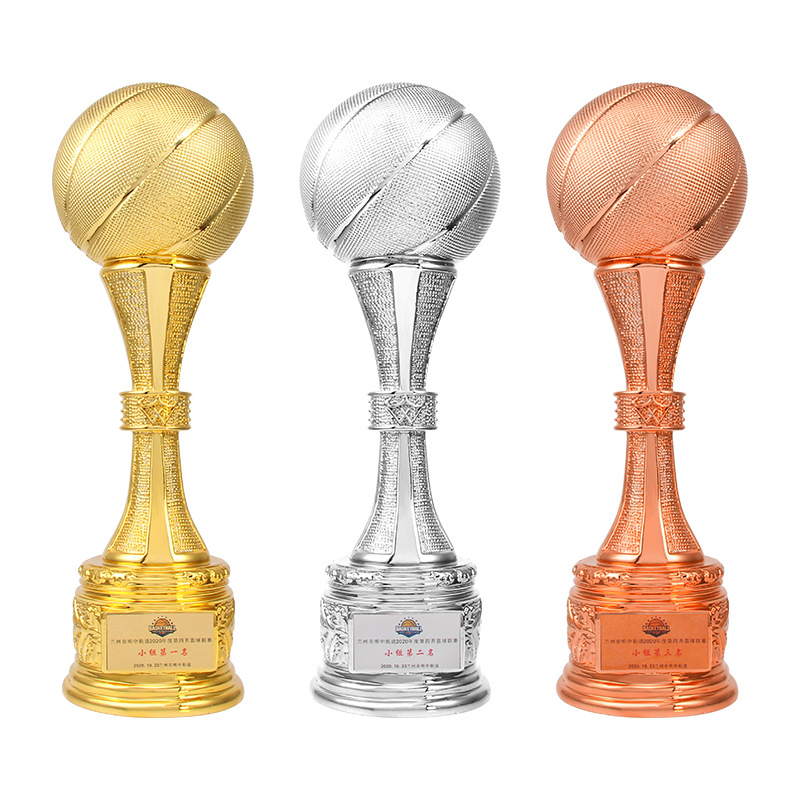 Factory wholesale of high-end basketball trophies, 2022 new models, trophy enthusiast souvenirs, MVP trophy customization Item Picture