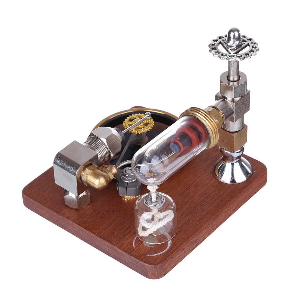 Xuanke Dynamic Stirling Engine model Adjustable speed external gas turbine educational and educational birthday gift handicraft Item Picture