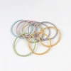 A new Korean-style basic wavy hair band with 10 sugar cores, a seamless leather band for girls' hair tying, and a student hair accessory Application Scenario