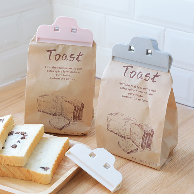 Sealing Clip Kitchen Snack Sealing Clip Strong Food Bag Clip Plastic Bag Sealer Moisture-Proof And Fresh-Keeping Sealer details Picture