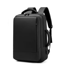 新款男士背包多功能大容量商务双肩包电脑包防水旅行学生书包定制