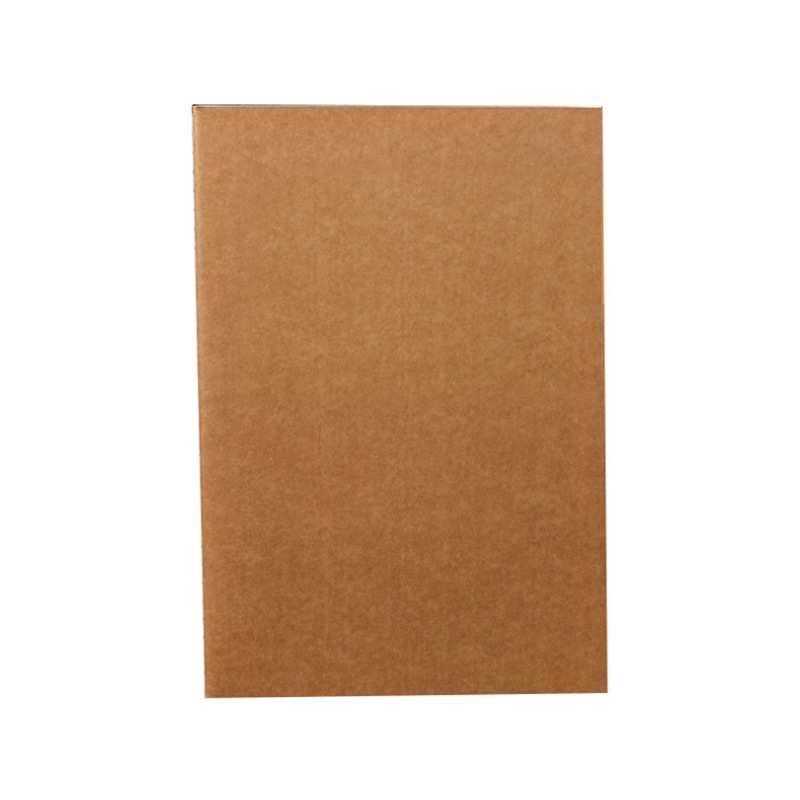 Customized A5 kraft paper notebook, logo printing, thread-bound soft copy, business student exercise book, notepad Item Picture