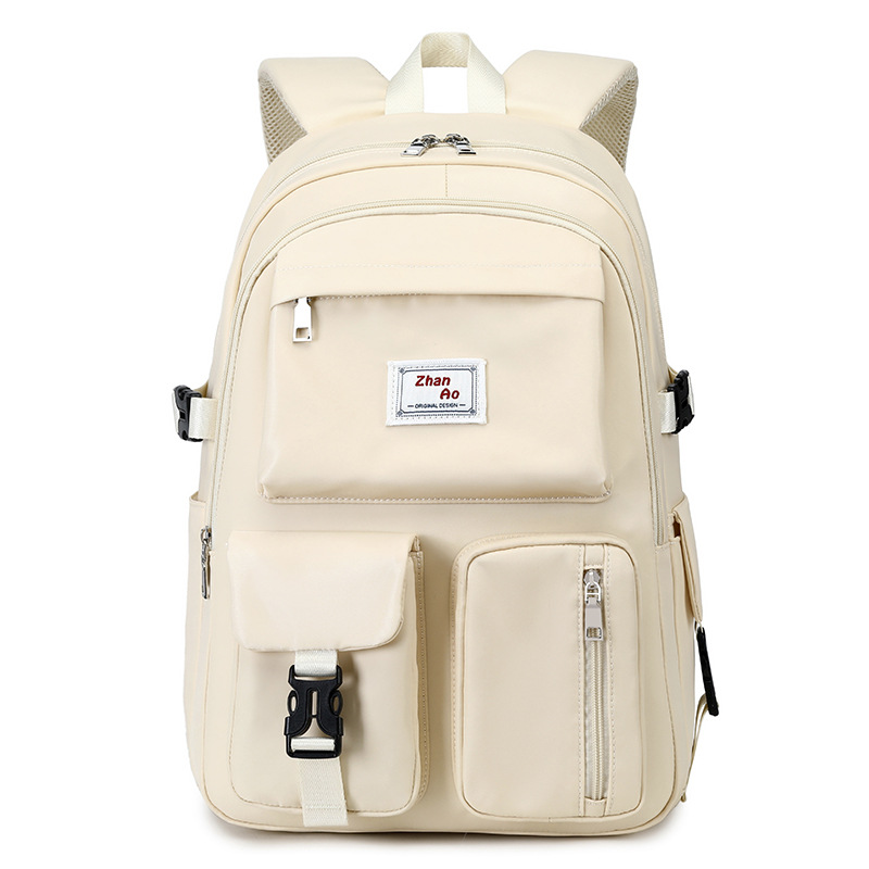 A new trendy backpack for junior and senior high school students in Harajuku, Korean style, in an Instagram style Application Scenario