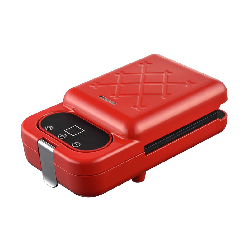 Electric sandwich four-in-one fully automatic breakfast digital display stainless steel multi-functional intelligent sandwich breakfast machine